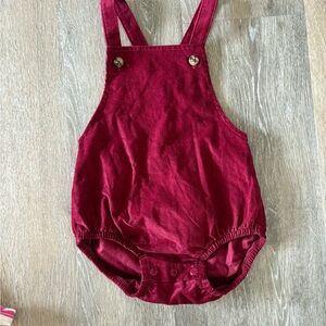 Carter's Deep Red Kids Overalls